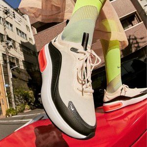 Nike Cream and Black Sneakers